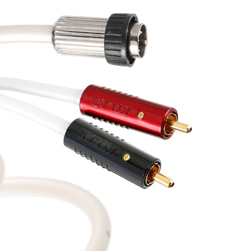Atlas Equator 5 Pin Din Achromatic RCA 1:2 Analogue Interconnect Cable